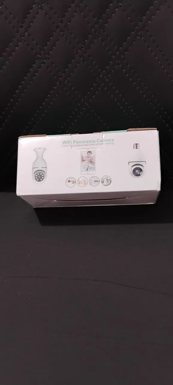 Câmera Wi-Fi Panorâmica para Lâmpada - Foto 4