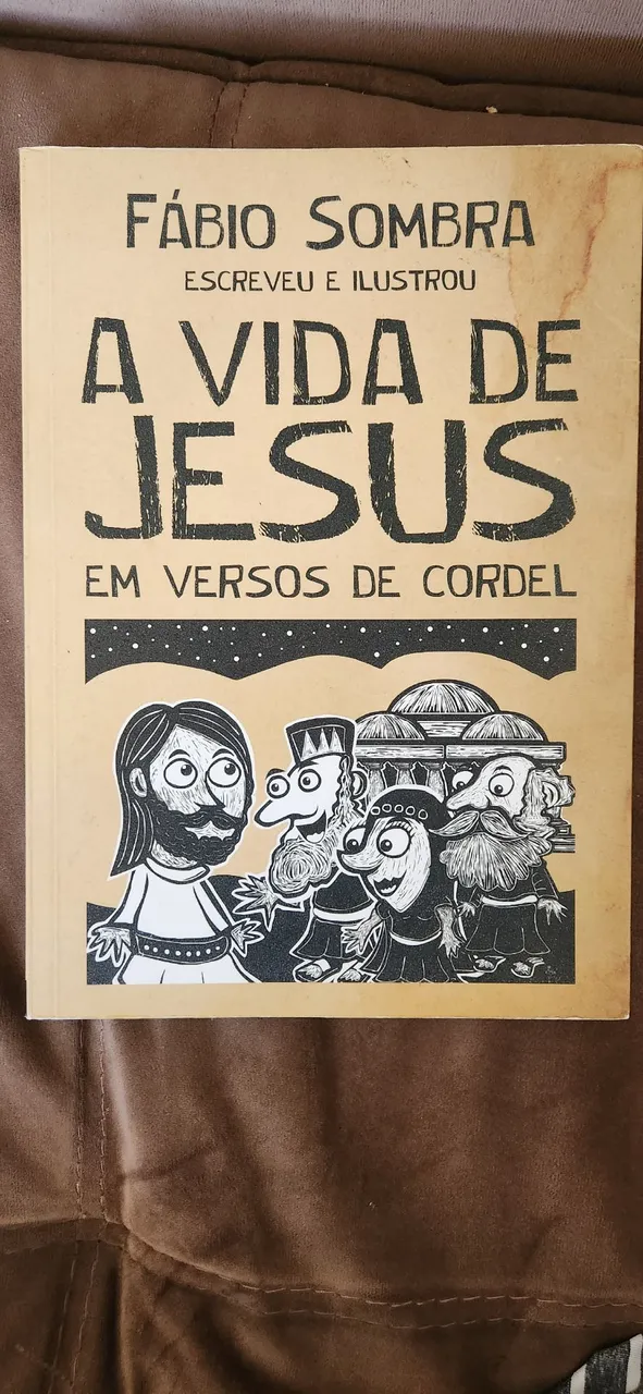 Livro A Vida de Jesus em Versos de Cordel