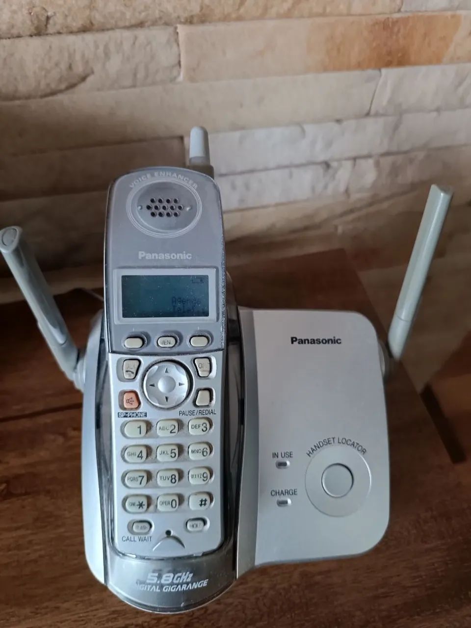 Telefone sem fio Panasonic 5.8GHz