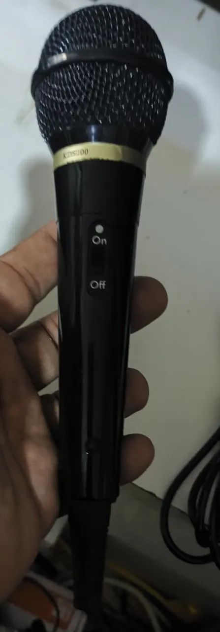 microfone profissional unidirecional kds 100  - Foto 2