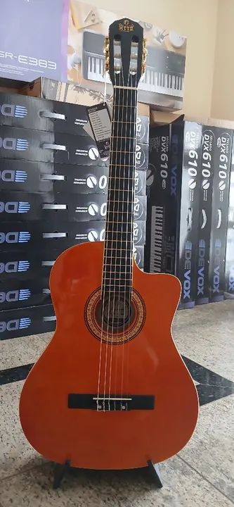 Violão elétrico Novos+Brindes - Foto 2