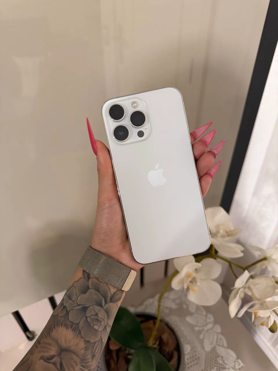 iPhone 14 Pro Max 256gb Branco IMPECÁVEL - Celulares e Smartphones