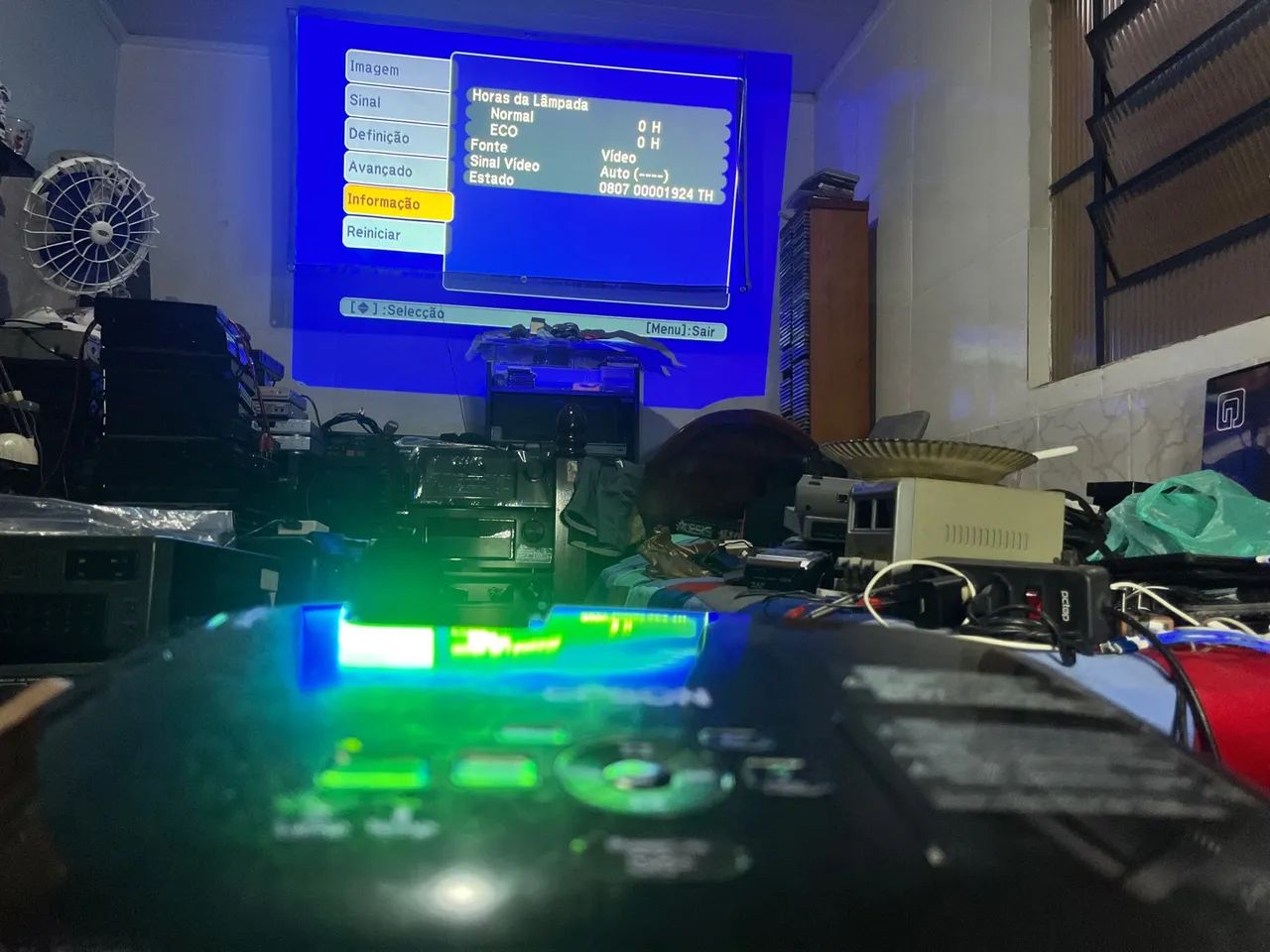 Projetor epson s8+ com lampada nova - Foto 4