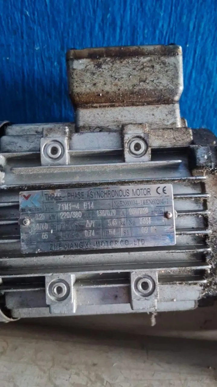Motor com redutor para esteira R$ 500, não faço entrega