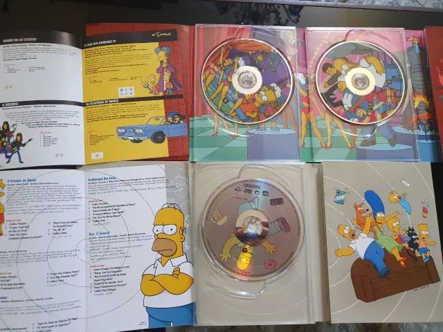 Lote Série Os Simpsons Temporadas 1 e 5 Originais  - Foto 4