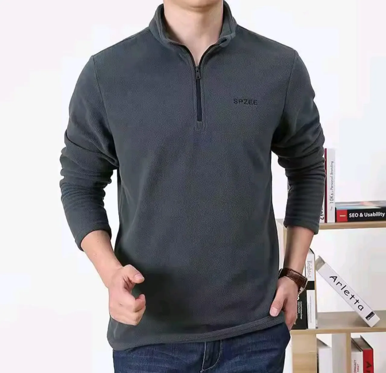 Casaco de Fleece - Conforto e Estilo - Estado de novo