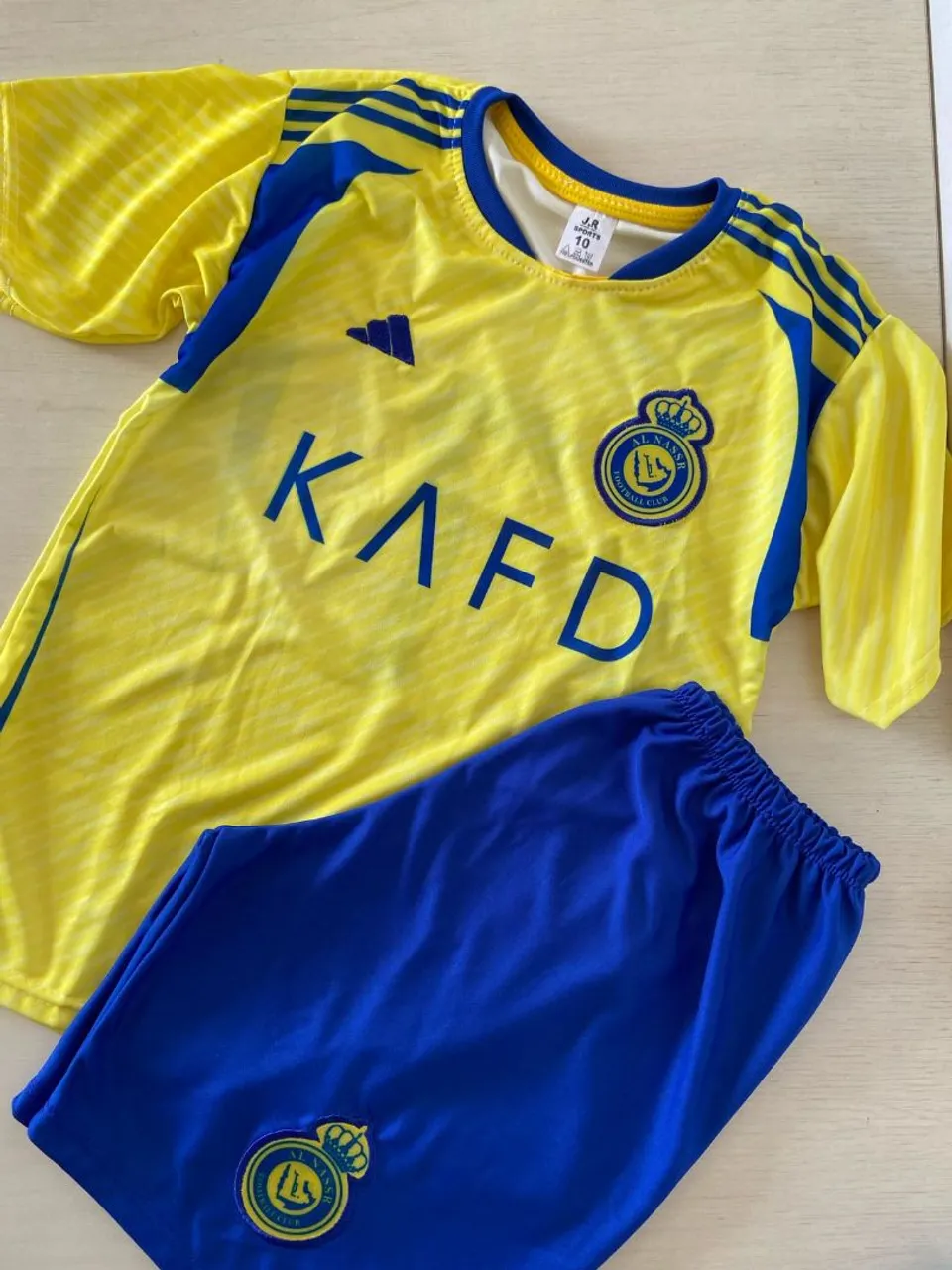 Camisa e Shorts Al Nassr times Europeus