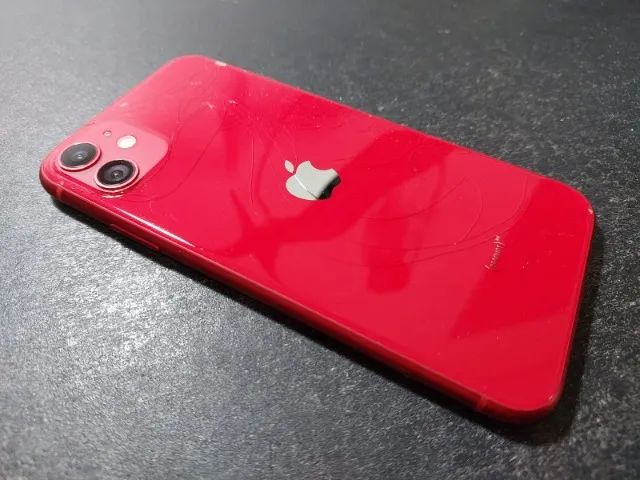 DTM・DAW Apple iPhone 11 RED 128GB Apple iPhone 11 128GB - Vitrine - Tela Liquid Retina de 6.1