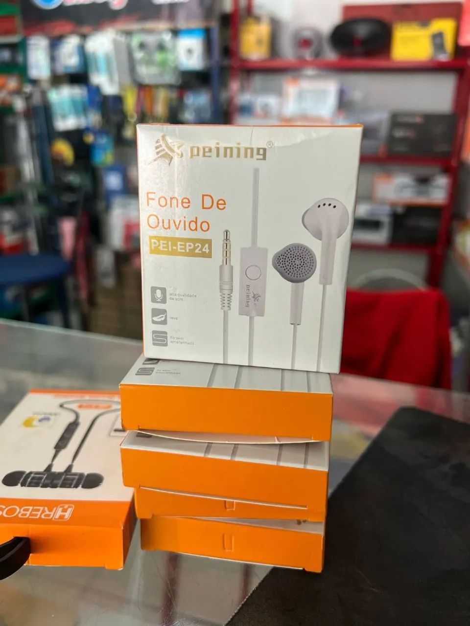 Fone de Ouvido com Microfone para Celular - Unidade  - Foto 3