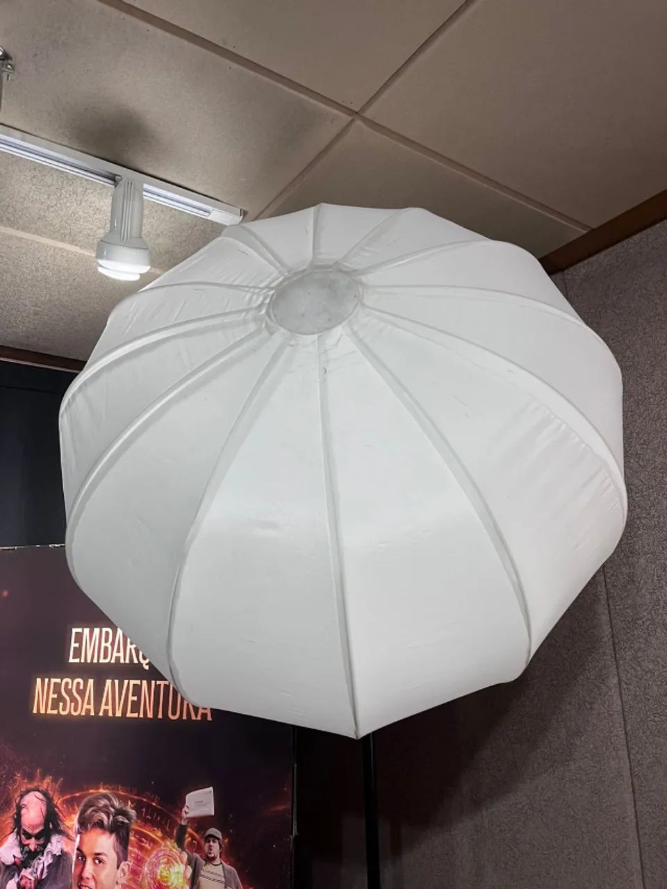 Guarda-chuva difusor Luz de canto Softbox com Sandbags