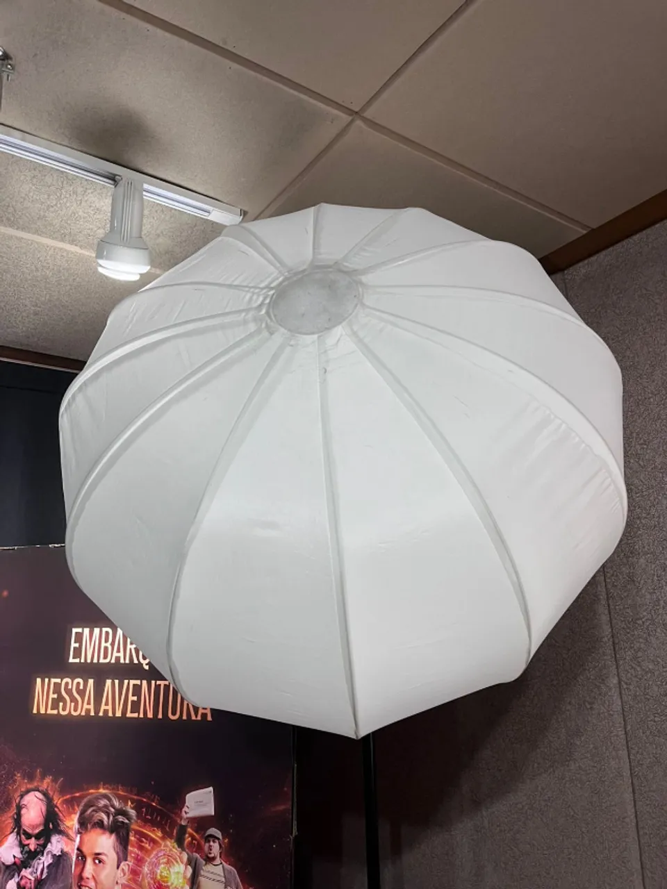 Guarda-chuva difusor Luz de canto Softbox com Sandbags