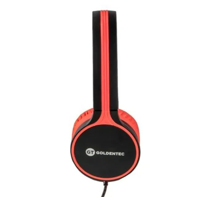 Headphone GT Duo Black/Orange P3 com Microfone Integrado - WZetta - Foto 2