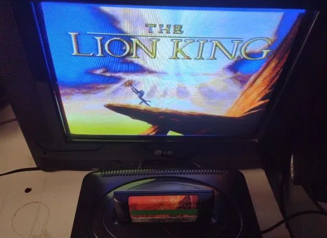The Lion King Original Com Desgastes Para Mega Drive - Foto 6