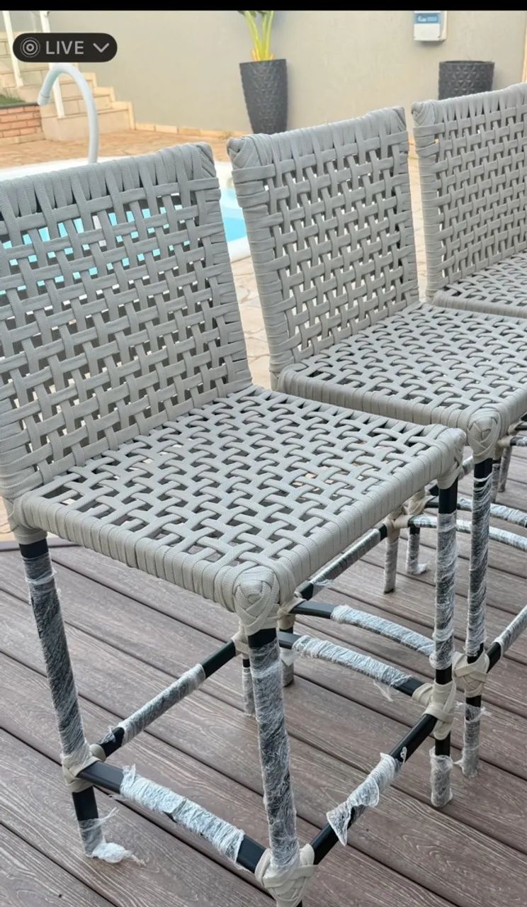 Banquetas para Área Externa - Design Moderno
