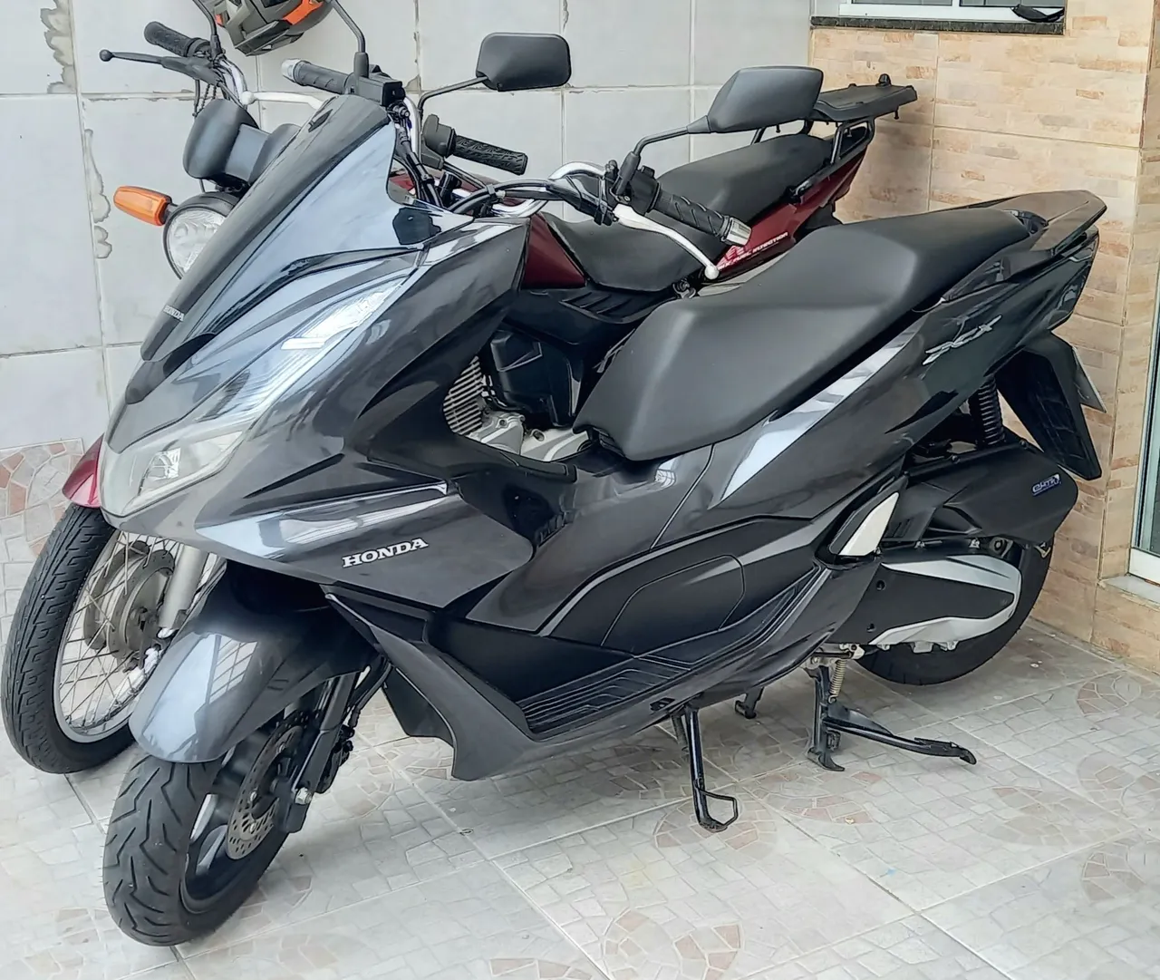 Honda PCX 160CC CBS 2023 CINZA