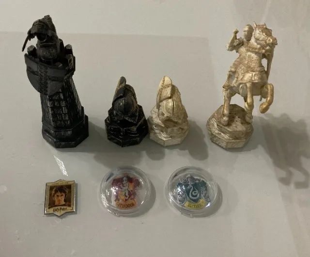 Peças e Varinha Xadrez Harry Potter Ed. Planeta De Agostini - Foto 2