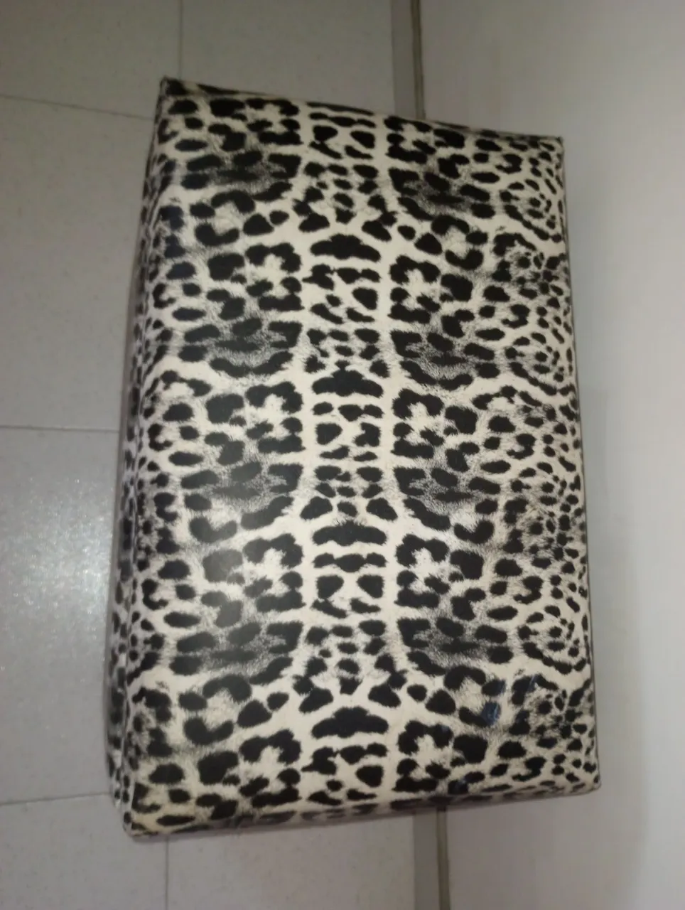 Baú de Organização com Estampa Animal Print