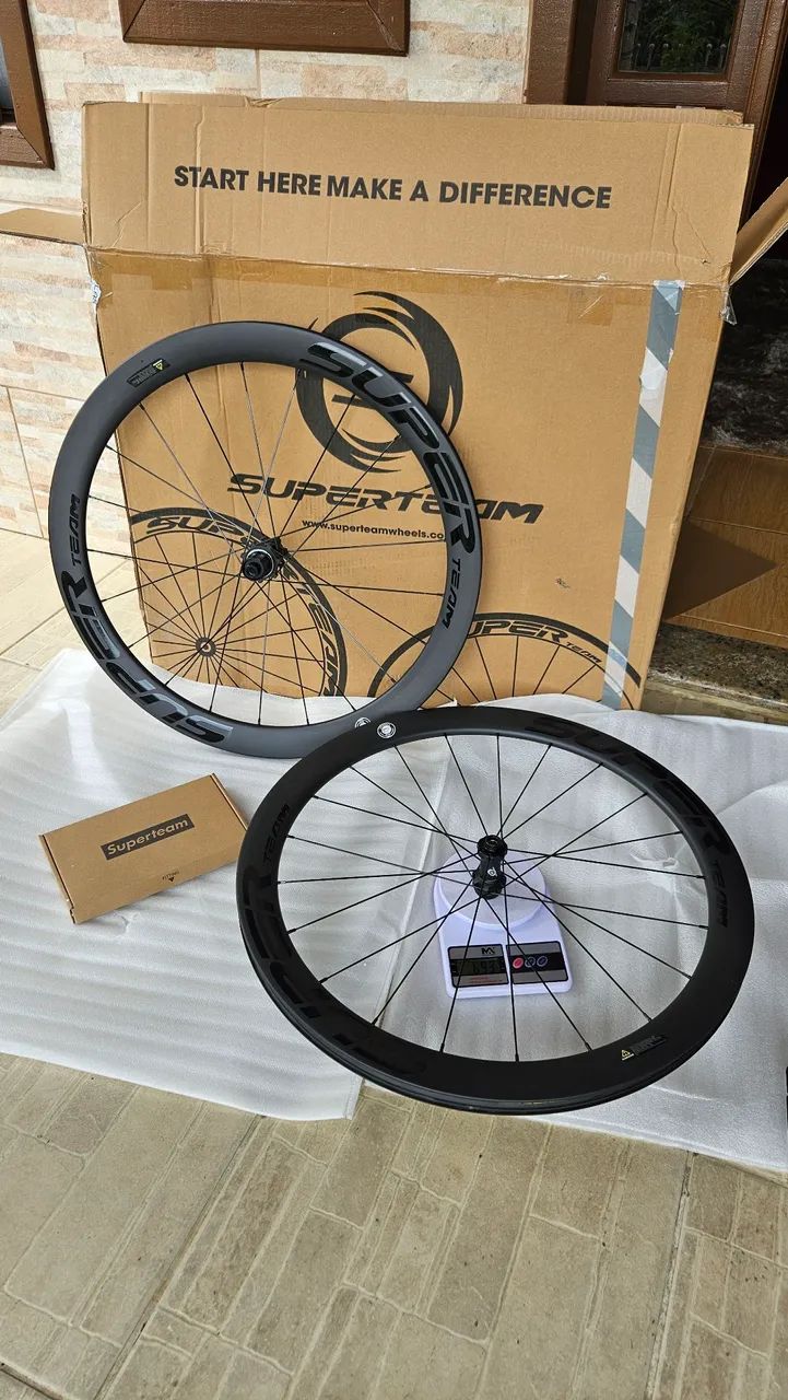 Rodas de carbono 50mm speed 700c Disc