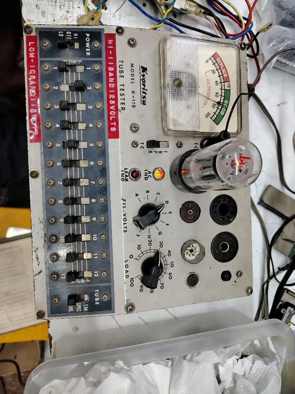 Válvulas eletrônicos antigas - Foto 4