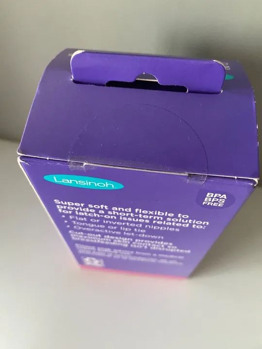 Protetor de mamilo silicone bico amamentação lansinoh - Foto 3