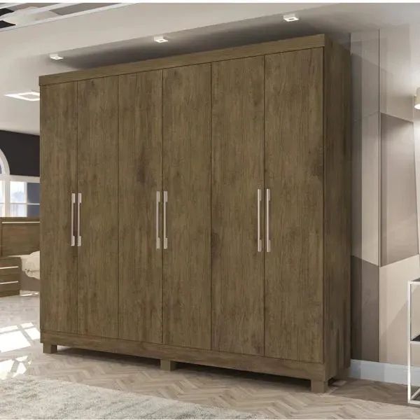 Guarda Roupa 6 Portas 4 Gavetas Novo Varios Modelos