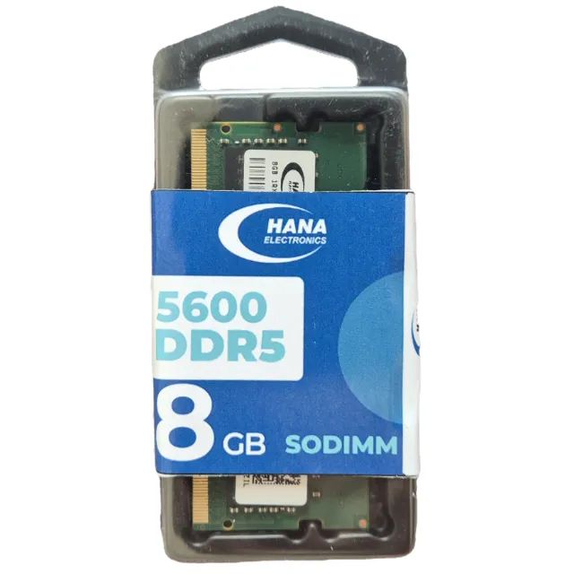 Hana Notebook Memory 8GB DDR5 SODIMM 1RX16 5600MHz64739260353282121