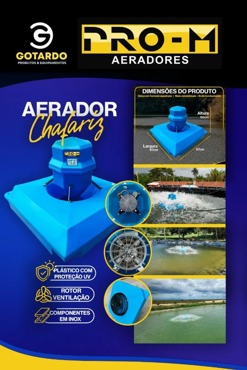 AERADOR  PARA PEIXES 1CV - Foto 3