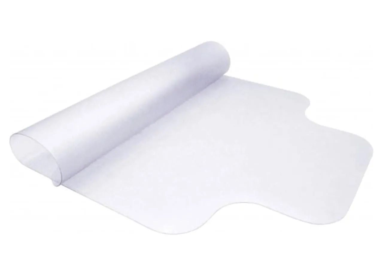 Tapete Protetor de Piso Flexí­vel Transparente 85cm x 120cm Kapazi - Foto 3