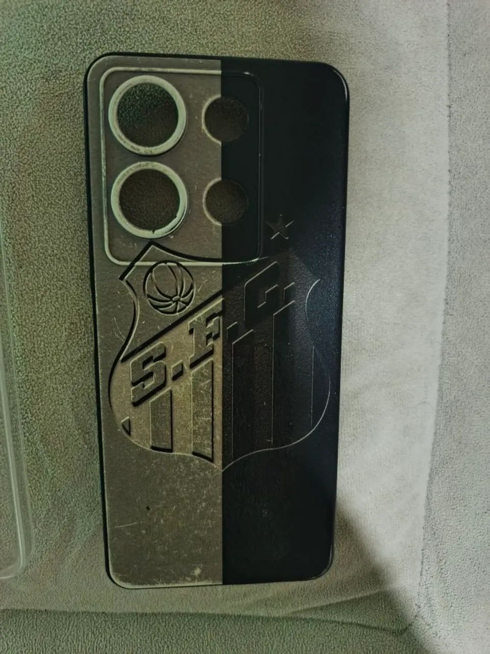 Capinha personalizada do Santos para o NOTE 30 5G 
