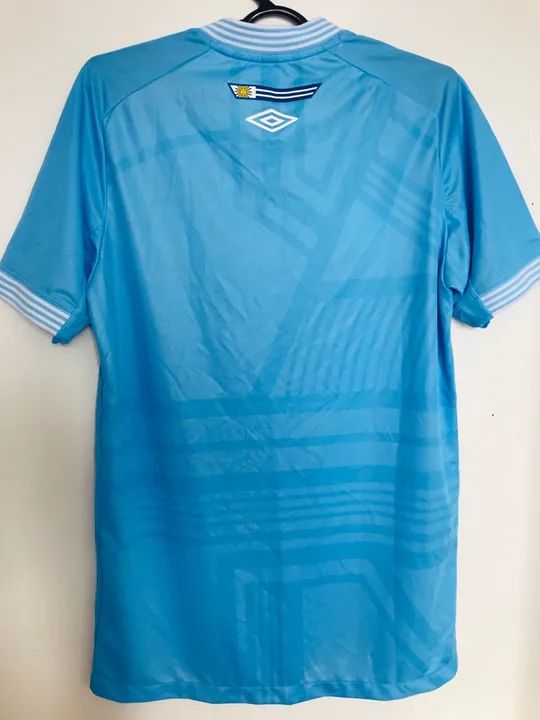 Camisa Celeste Grêmio 22/23 Third Umbro Oficial Masculina Tamanho P - Foto 6