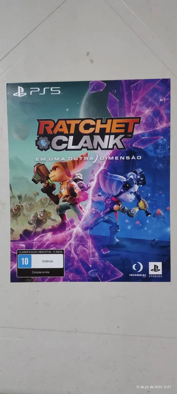 Ratchet & Clank: Em Uma Outra Dimensão - PS5