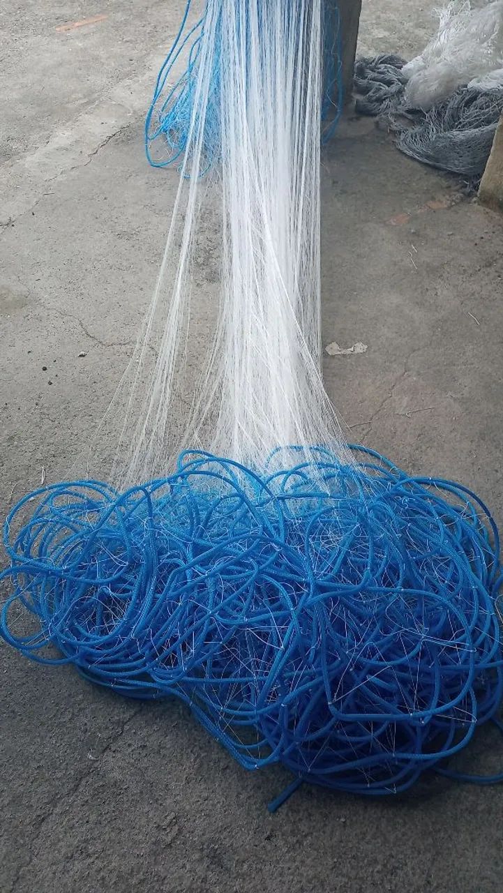 Rede de Pesca pra tilápia malha 50 