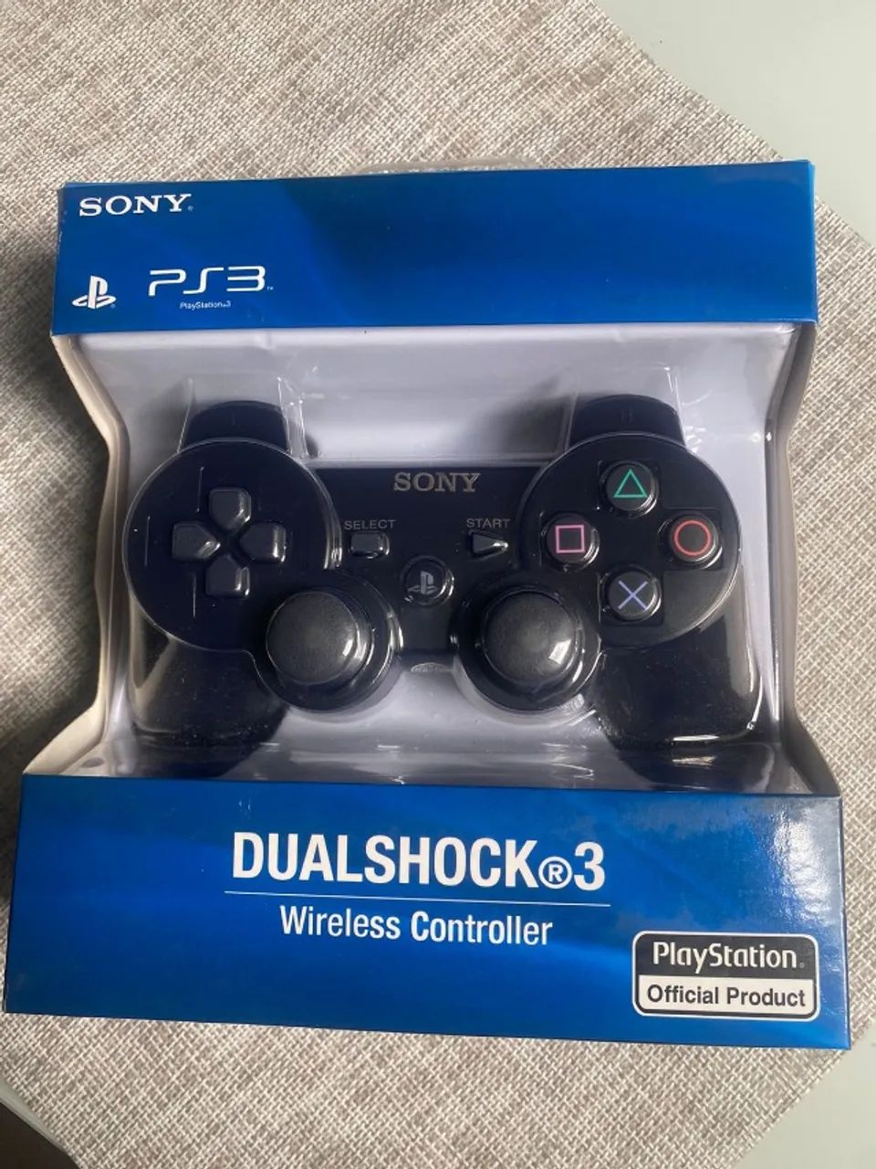 O controle Doubleshock PS 3 