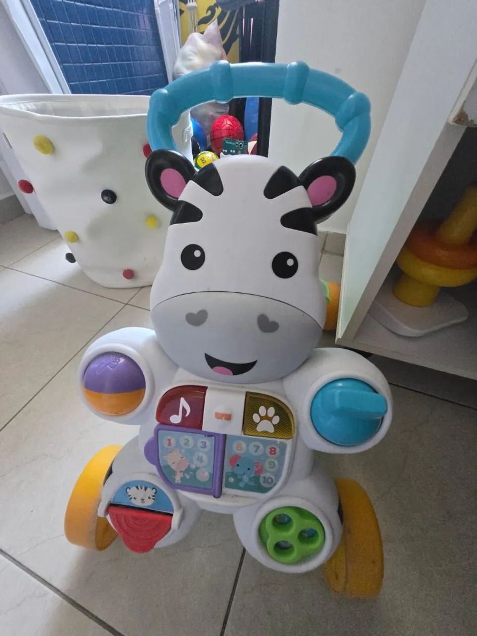 Andador Apoiador Zebra Fisher-Price - Foto 2