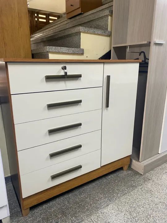 Cômoda com chave  Novo - Foto 2