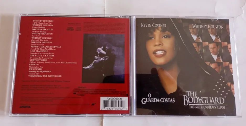 CD Trilha Sonora O Guarda Costas Whitney Houston Original