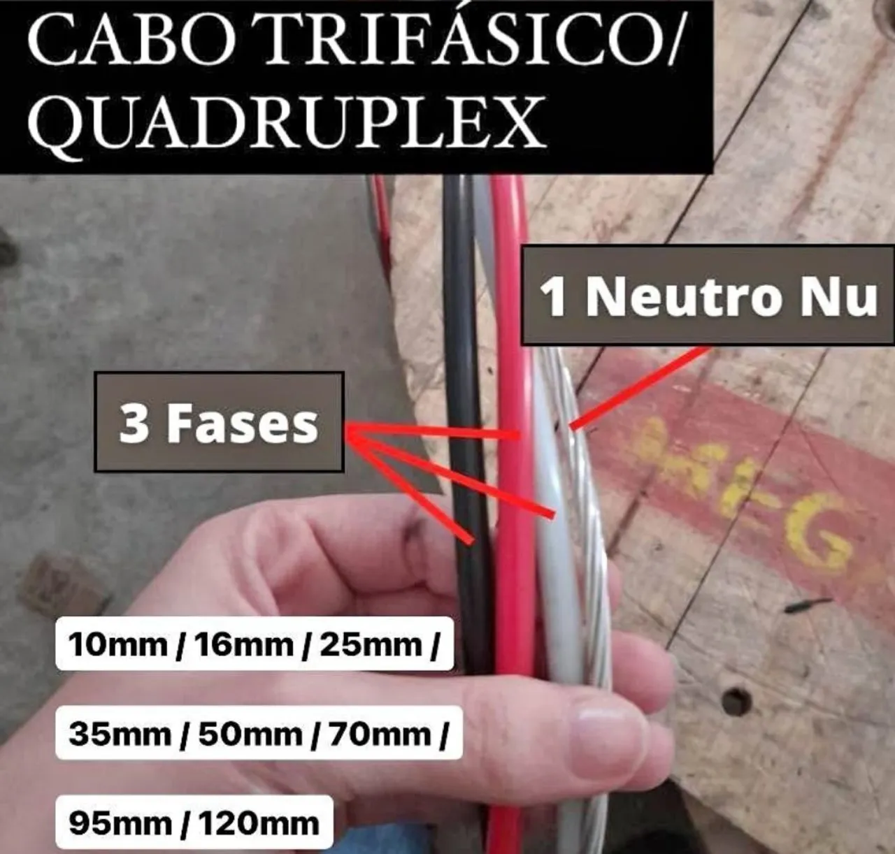 PROMOÇÃO DE CABOS  PADRÃO LIGHT TRANÇADOS..TODAS AS BITOLAS .