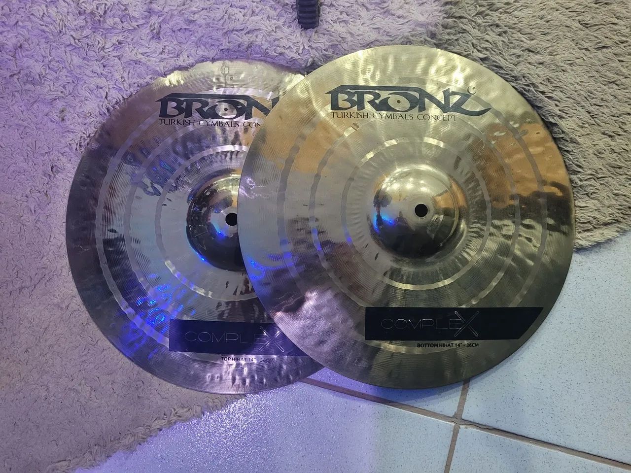 hi hat (Chimbal) - 14 polegadas - Foto 5