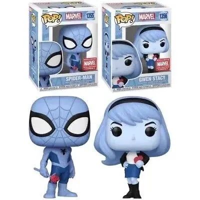 Funko Marvel Collector Corps Subscription Box: Spider-Man Blue - Foto 4