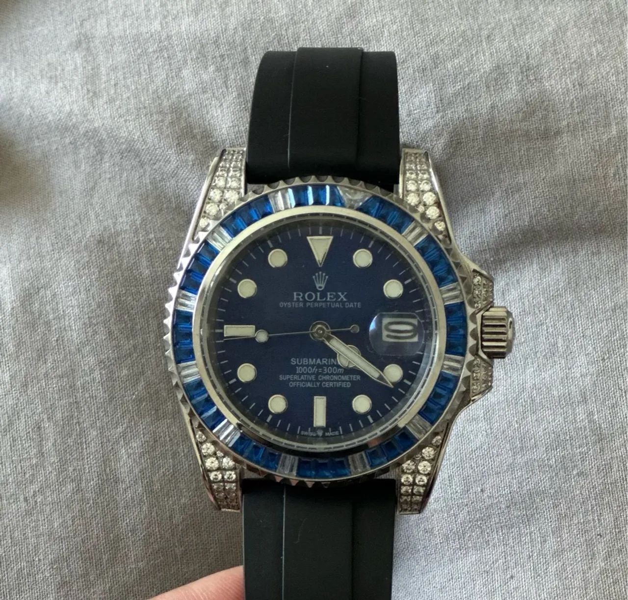 ROLEX SUBMARINER - COM BRILHANTE - Foto 3