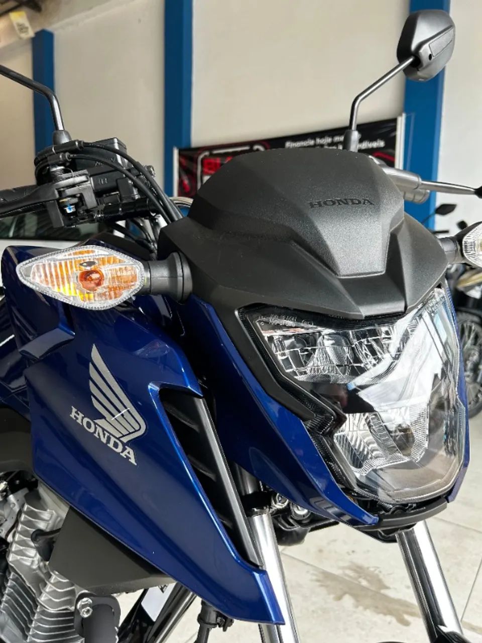 HONDA CG 160 FAN AZUL 2025 - Foto 2