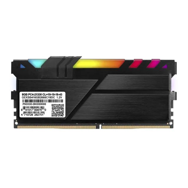 Memória DDR4 Geil EVO X II RGB Sync, 16GB (2x8GB), 3200MHz, CL16, Preta64739260212994123