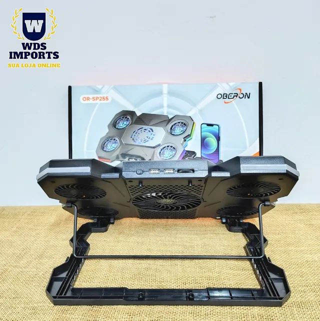 Suporte Mesa Notebook Gamer Rgb - Foto 3