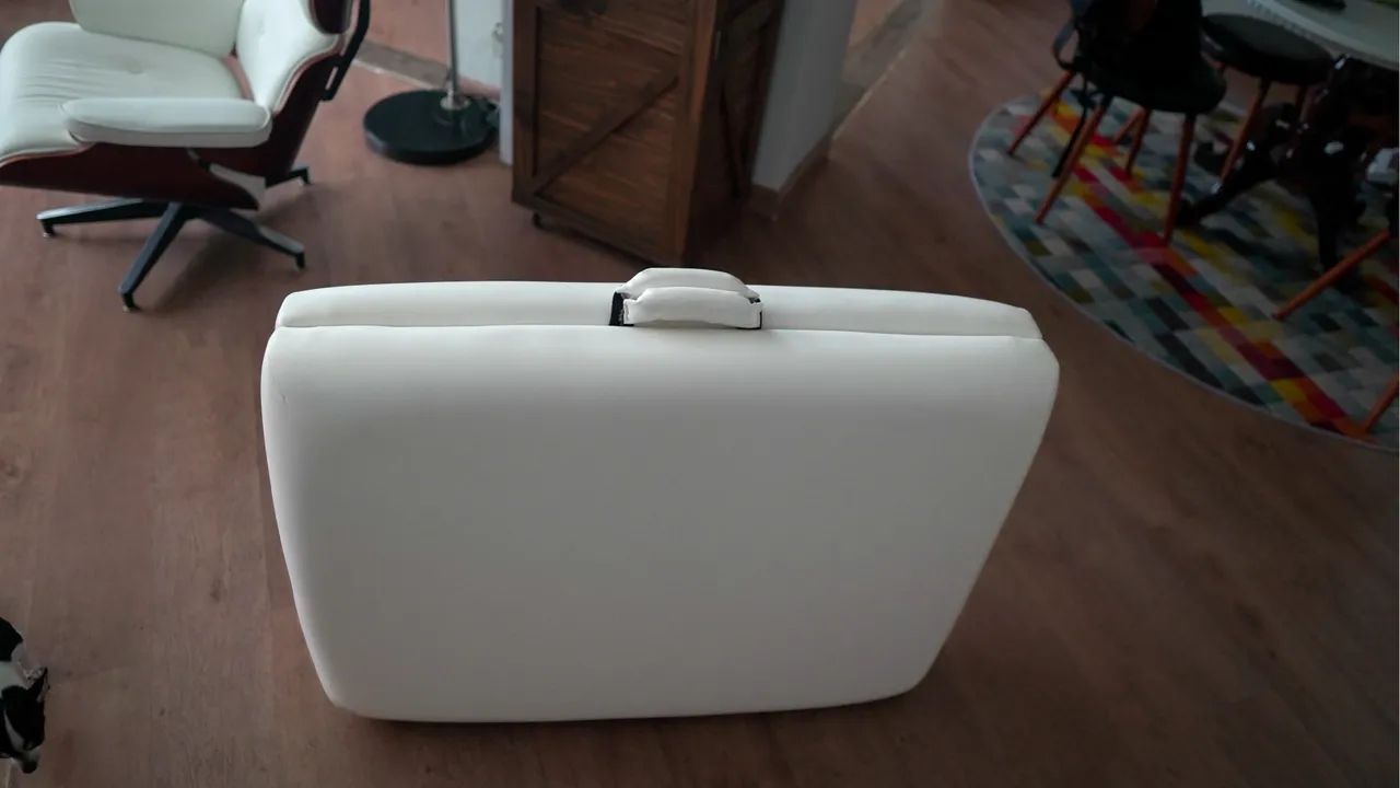 Maca Mesa de Massagem Beltex Dobrável Cedro Profissional - Foto 5