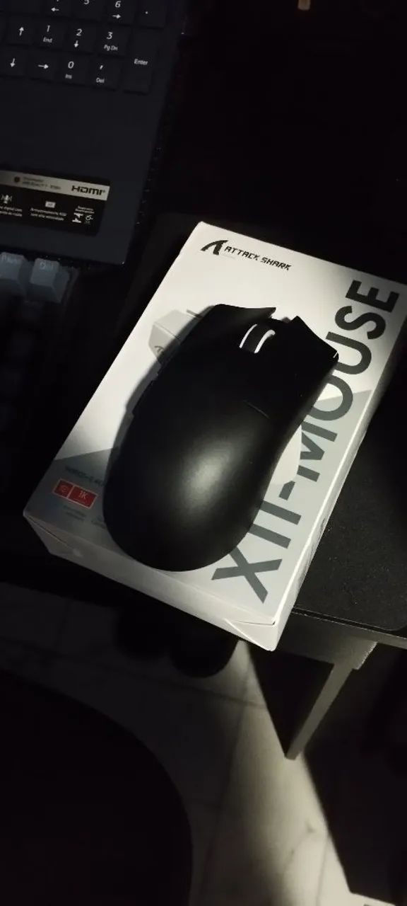 Mouse Gamer Preto - Foto 4