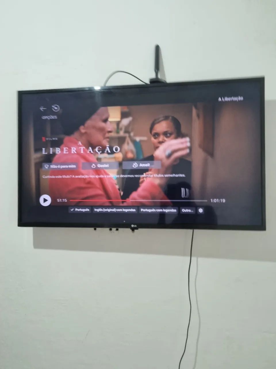 TV LG 43 polegadas Smart Android
