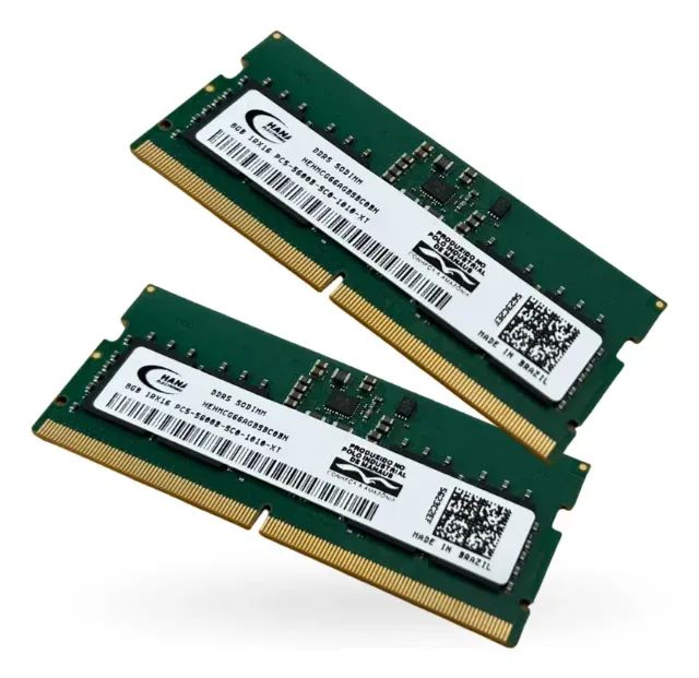 Hana Notebook Memory 8GB DDR5 SODIMM 1RX16 5600MHz64739260353282122