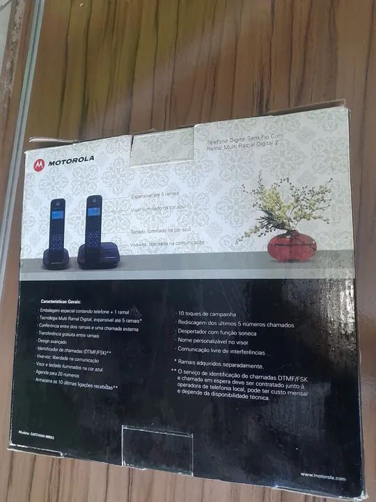Telefone Motorola com um ramal  - Foto 6