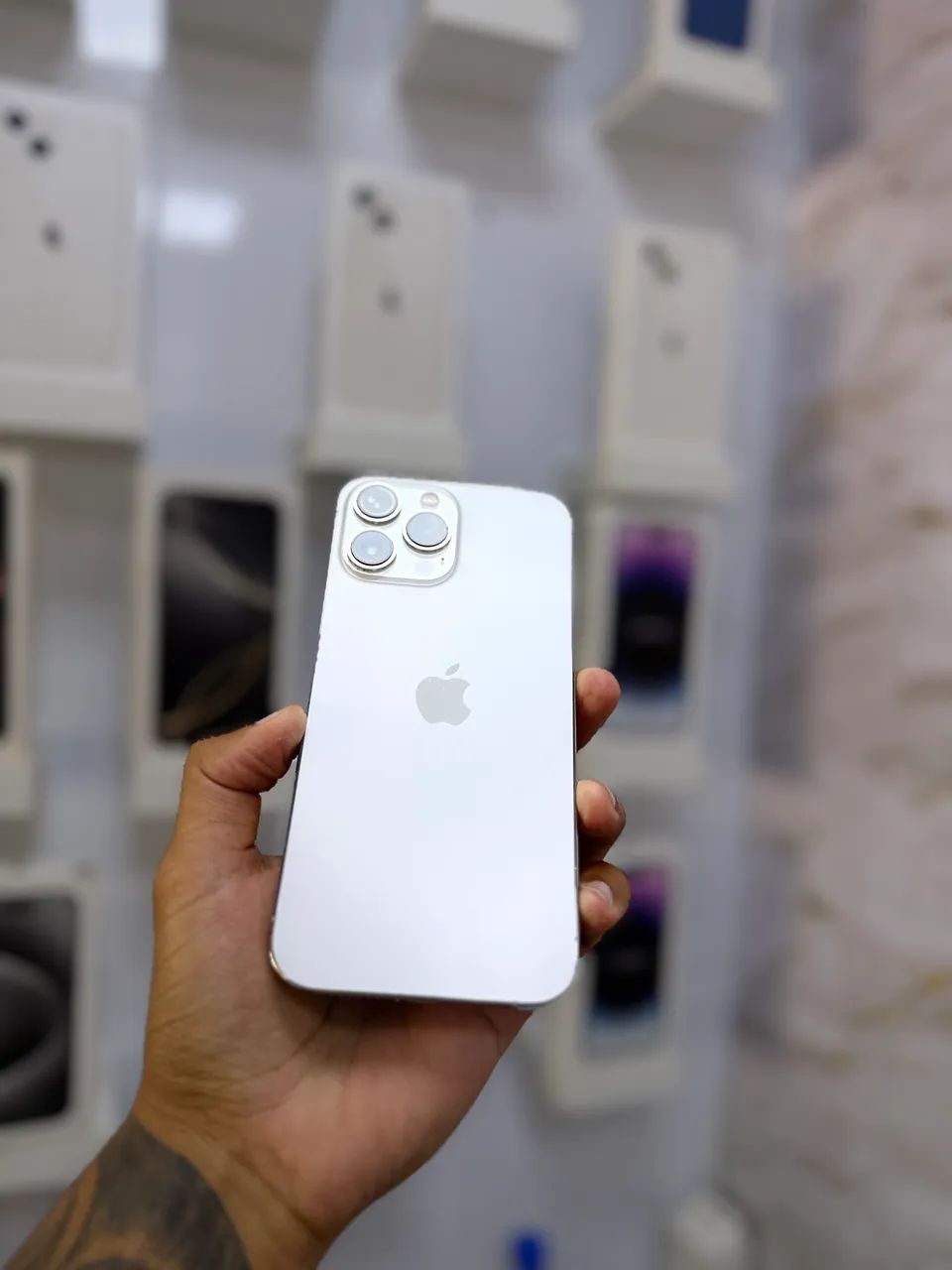 IPHONE 13 PRO MAX 256GB BRANCO - Celulares e Smartphones