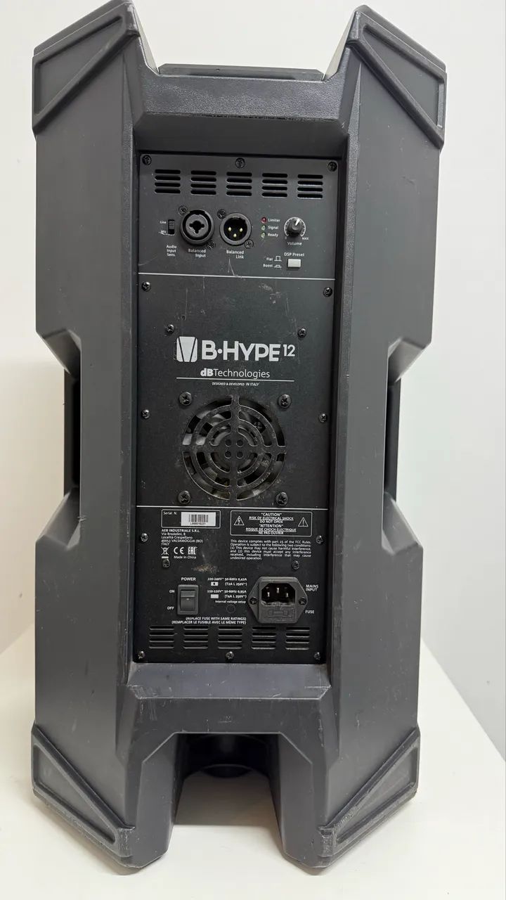Caixa Amplificada 12 Polegadas B-Hype 12 dB Technologies - Foto 3